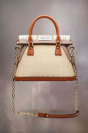 Maison Margiela 5ac Classique Micro Cross Body Väskor Dam Vita | 47283-TNOK