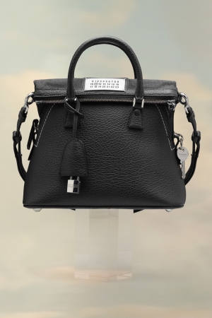 Maison Margiela 5ac Classique Mini Axelväska Herr Vita | 85271-AEKP