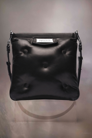 Maison Margiela Glam Slam Platta Pocket Axelväska Dam Vita | 41657-JOQL