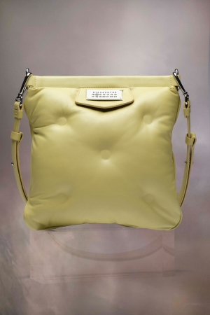 Maison Margiela Glam Slam Platta Pocket Axelväska Dam Vita | 47156-IRSG