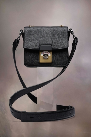 Maison Margiela New Lock Square Axelväska Dam Rosa | 38415-UXJB