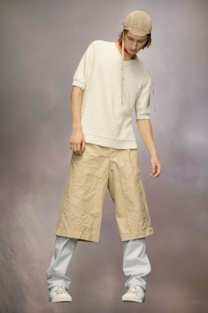 Maison Margiela Nostalgic Boucle Knit Stickat Dam Vita | 87936-PLSG