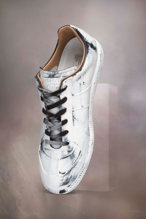 Maison Margiela Replica Bianchetto Sneakers Herr Svarta | 28679-KOYV
